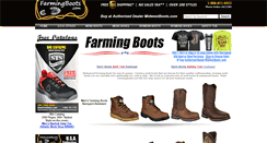 Desktop Screenshot of farmingboots.com